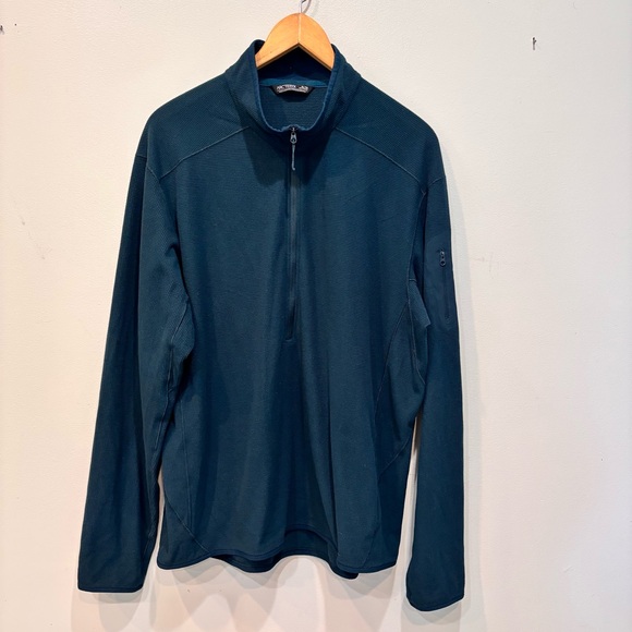 Arcteryx Delta LT Zip Neck Waffle Fleece Lightweight Men’s Size XL - Picture 1 of 10